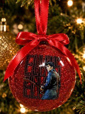 Elvis Presley Ornament Collectible - Designer Christmas Ornament